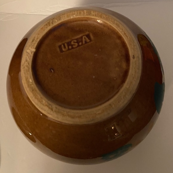 Vintage Bean Pot with Lid 1960's USA - Picture 3 of 3